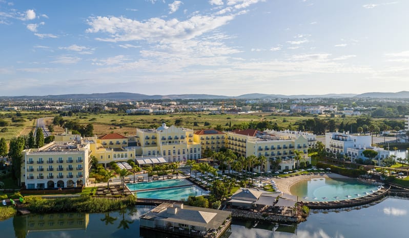 Aerial Domes Lake Algrarve